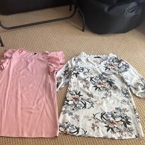 SHEIN Pink and Floral Dresses